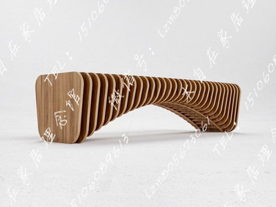 北欧创意个性家具原木雕刻时尚简约长凳设计师实木凳子换鞋凳椅子