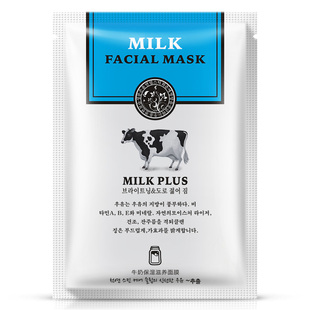韩婵牛奶补水保湿滋养面膜润滑肌肤收缩毛孔温和提亮肤色正品