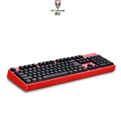 摩豹K40 电脑有线键盘 机械手感键盘 专业游戏键盘 LOL键盘