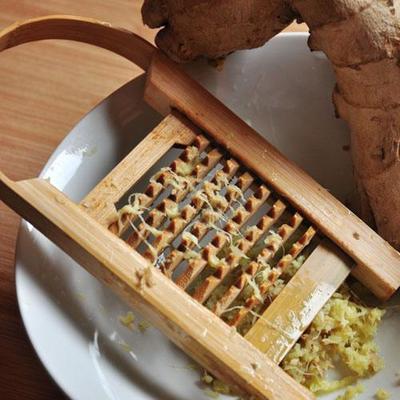 小满食纪|姜擦 磨姜汁姜末 客家传统 纯手工竹制工艺品