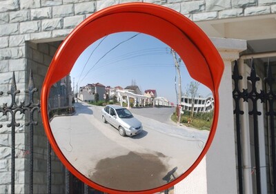 室外道路交通广角镜凸面镜公路反光镜路口转弯镜凹凸镜防盗镜