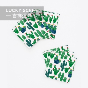 【吉祥道具】仙人掌纸巾 绿色阳光仙人系列 夏季派对