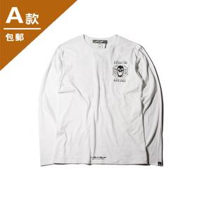 DABOMB [GRUNGE] LS TEE  / 长袖T恤.纯棉.白