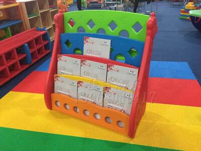 降价加厚版儿童储物架玩具收纳架幼儿园必备书柜塑料书架宝宝书架