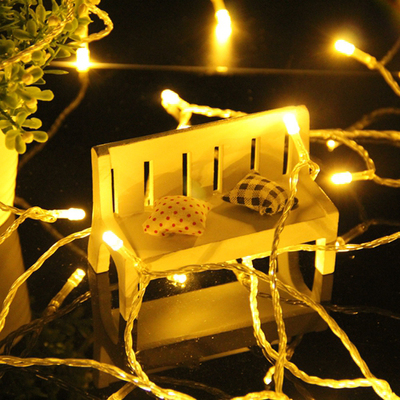 户外防水室内圣诞彩灯闪灯串灯电池灯串LED节日彩灯新年装饰灯