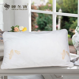 睡冬宝护颈椎保健枕头枕芯玉米纤维植物真空改善睡眠助眠