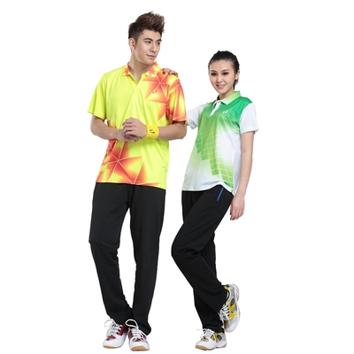 RESYO/励扬 情侣羽毛球服套装 时尚网球服运动服 舒适、吸汗快干