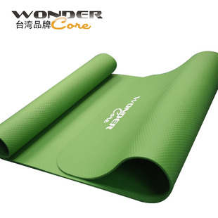 万达康资深型瑜伽垫tpe健身垫运动垫健身环保无味加宽加长防滑垫
