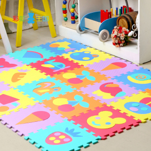 宝宝泡沫拼接地垫儿童益智卡通拼图爬行垫环保婴儿爬爬垫游戏毯30