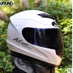 正品新款正品AK摩托车头盔 电车头盔 全盔冬盔 防雾头盔男女帽