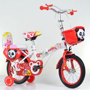 迪士熊最新款折叠儿童自行车12寸14寸16寸245678岁宝宝童车脚踏车