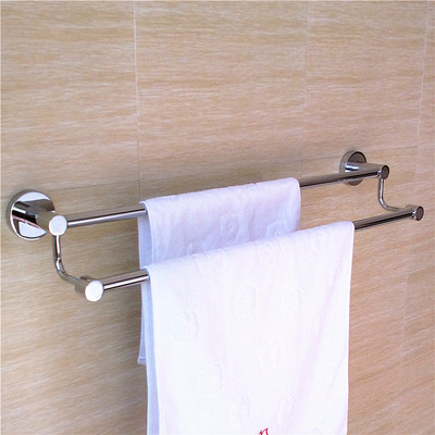 浴室不锈钢浴巾架卫生间毛巾杆特价304卫浴置物架收纳五金挂件包