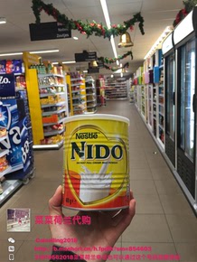 荷兰直邮代购本土Nestle雀巢NIDO青少年/成人/老年人全脂奶粉400g
