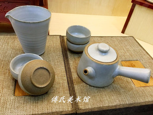 傅氏艺术馆 景德镇手工茶具套装 高温陶瓷茶具礼品