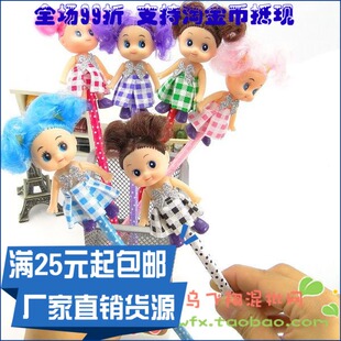 迷糊娃娃头笔2015义乌最便宜的儿童小玩具江湖摆地摊热销产品批发