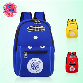 幼儿园书包潜水料儿童男女孩可爱韩版背包防水汽车总动员