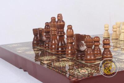 厂家直销实木高品质国际象棋益智玩具儿童早教玩具棋盘 三合一