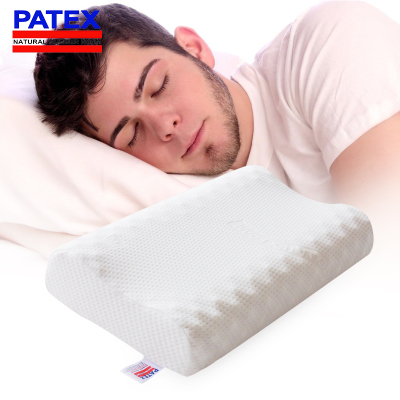 patex原装泰国乳胶枕头 纯天然乳胶枕 成人颈椎枕 高低护颈按摩枕