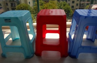 加厚塑料凳子塑料凳防滑高凳大方凳餐桌椅凳子江浙沪皖十张包邮