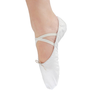 特价布头两底鞋舞蹈鞋芭蕾舞鞋猫爪鞋帆布软底鞋练功鞋白色瑜伽鞋