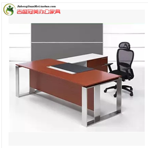 上海简约现代办公家具老板桌办公桌板式大班台主管桌经理桌椅直销