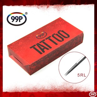 久工纹身器材 99P纹身针5RL 圆割线收口针头针嘴一次性  批发套装