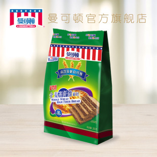 曼可顿 全麦高纤维面包 高含量膳食纤维 全麦面包 早餐面包