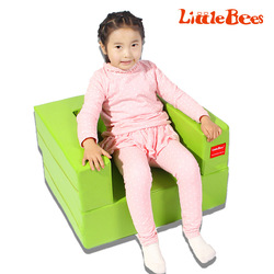 little bees  蛋糕沙发 益智早教玩具 多功能可爱儿童小沙发 书桌