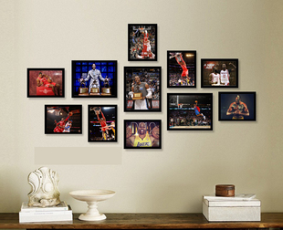 霍华德装饰画NBA篮球球星照片墙海报球迷酒吧体用商铺有框画挂画