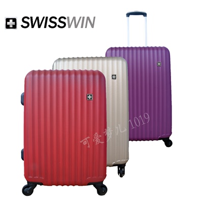 SWISSWIN瑞士十字万向轮拉杆箱登机箱20寸旅行箱24寸托运箱28寸