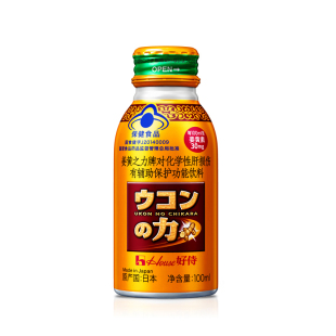 好侍 姜黄之力牌对化学性肝损伤有辅助保护功能饮料 100ml/瓶