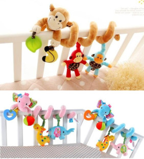 婴幼儿车绕/婴儿床绕 0～1岁宝宝早教益智 猴年宝宝礼物玩具