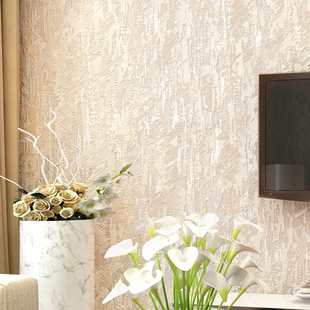 无纺布墙纸硅藻泥中式简约现代素色纯色客厅电视背景卧室壁纸满铺