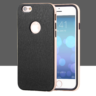 苹果5S手机专用时尚商务外壳iPhone6PLUS皮纹抗震防摔保护套4.7寸