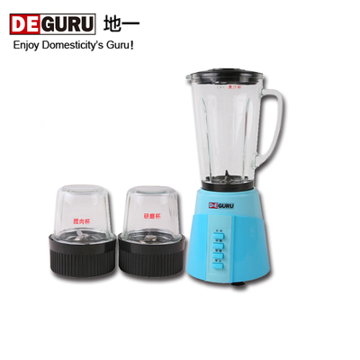 DE·GURU/地一 DBL201 多功能搅拌机 料理机家用电动果汁机玻璃杯