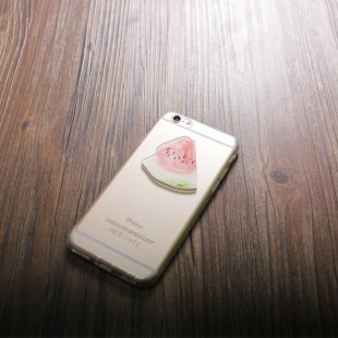 苹果6手机壳 iphone6/6plus手机壳 透明硅胶套 超薄卡通保护套女