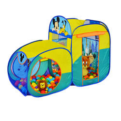 蓝鹰迪士尼儿童帐篷 多功能帐篷 礼盒装内含50个海洋球