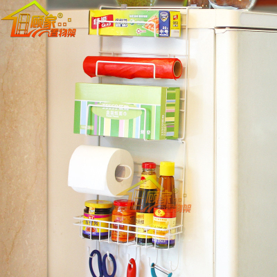 创意冰箱侧挂架多功能悬挂置物架厨房用品用具壁挂架调味架收纳架