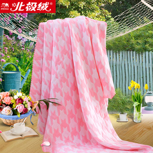 北极绒 夏季全棉纱布毛巾被纯棉午睡毛巾毯子空调毯薄盖毯线毯聚