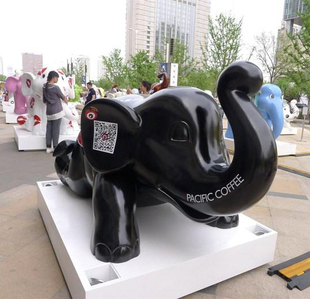 大象卡通雕塑 厂家直销 质量保障