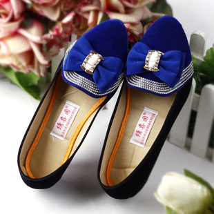 厂家直销2015春秋季新款老北京布鞋女单鞋平跟软底聚氨酯休闲