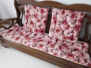 包邮 特价冬季加厚毛绒坐垫 椅垫 方垫 木沙发坐垫子 单个 三联