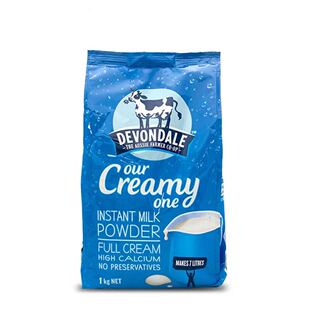 澳洲代购 Devondale德运全脂奶粉儿童中老年成人高钙奶粉1KG包邮