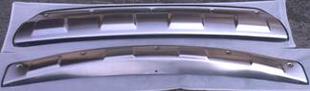 奇瑞瑞虎5不锈钢前后护板 瑞虎5挡板挡沙板304不锈钢