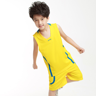儿童篮球服套装 户外小孩青少年比赛运动服男小学生球服短裤上衣