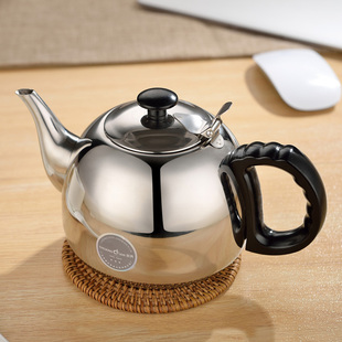 茶具茶壶 不锈钢茶壶304泡茶壶烧水壶上水壶水壶不锈钢电磁炉专用