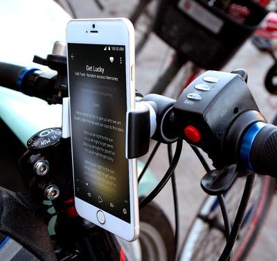 手机平板懒人支架 自行车汽车车载出风口支架桌面360度旋转手机座