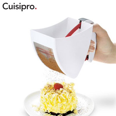 加拿大CUISIPRO厨彩正品 手持面粉筛子烘培工具 糖粉筛网厨房用品
