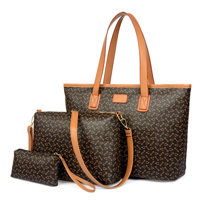 2015新款包包简洁大方时尚女包骨头纹子母包潮流时尚气质手提包