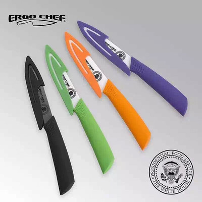现货包邮！Ergo Chef 新品白宫御用厨房用品 4寸水果陶瓷刀